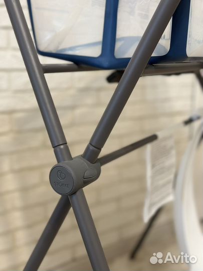 Детская ванночка stokke с подставкой и горкой