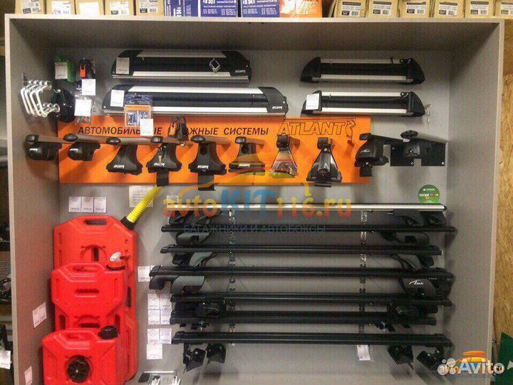 Универсальный багажник на Porsche Cayenne