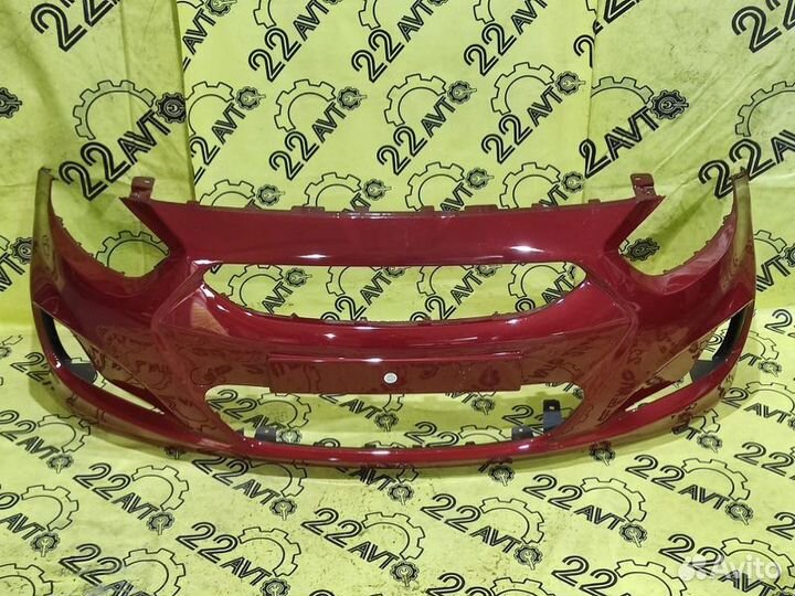 Бампер передний Hyundai Solaris RB G4FA 2010-2014