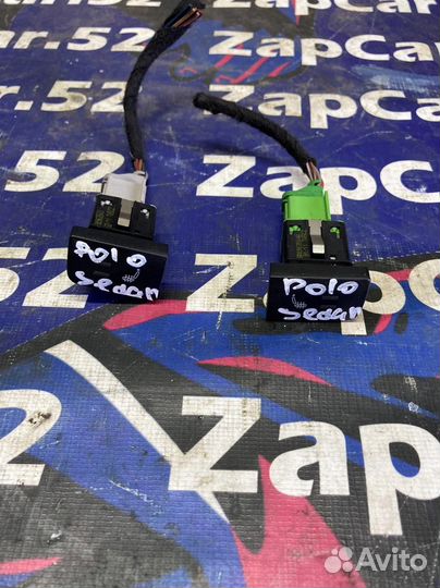 Кнопка обогрева сидений Фольксваген Поло Седан