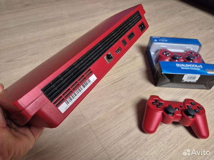 Sony PlayStation 3 Slim Scarlet Red 320GB (25 игр)