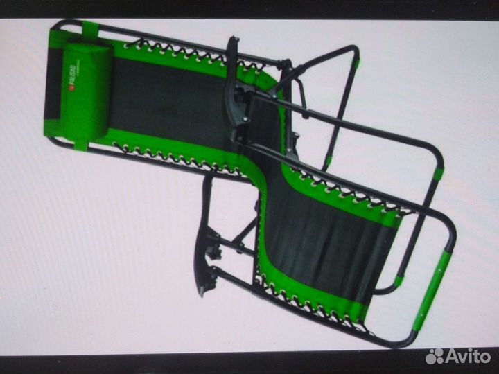 Кресло-шезлонг palisad складное многопозиционное