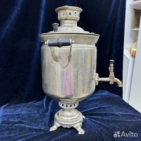 Самовар угольный дровяной 5 Л 1974 года СССР