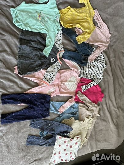 Детские вещи пакетом 74 80