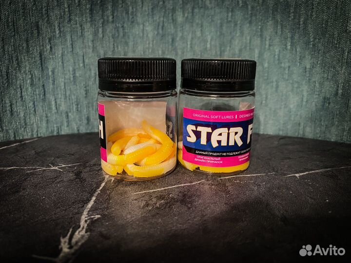 Форелевый силикон Star Fish (Libra D Worm)