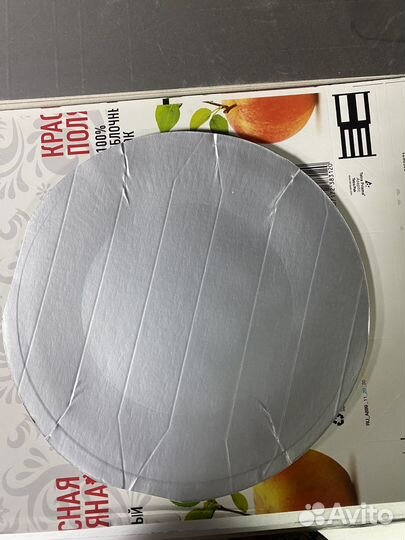 Тарелка бумажная