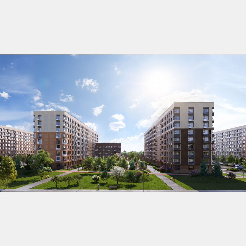 2-к. квартира, 45,7 м², 9/9 эт.