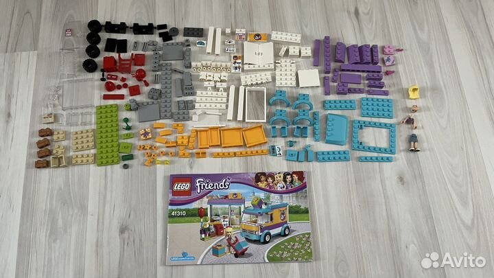 Lego friends 41310 служба доставки подарков