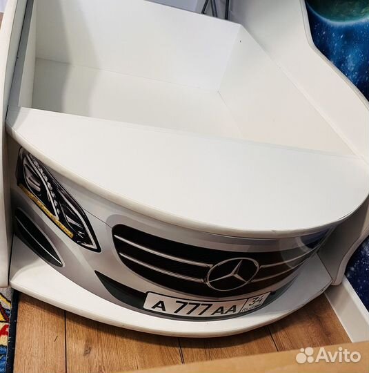 Детская кроватка машинка бу