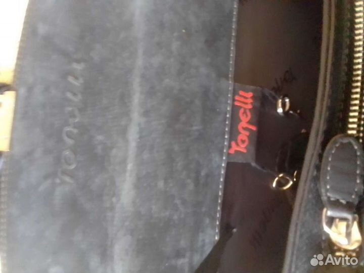 Барсетка кожаная мужская новая