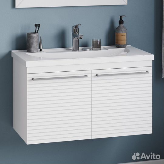 Тумба с раковиной Brevita Catania 80