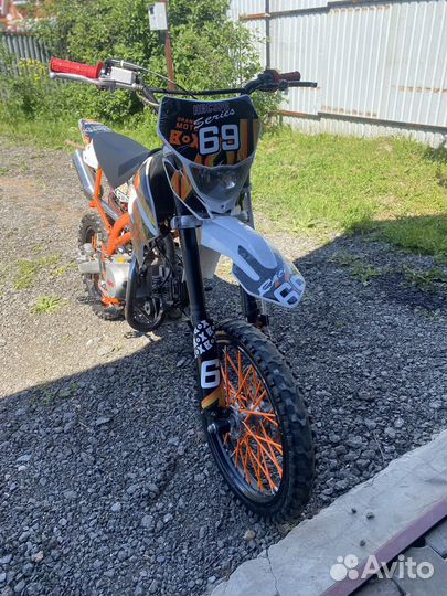 Питбайк кайо 125 с электро стартером