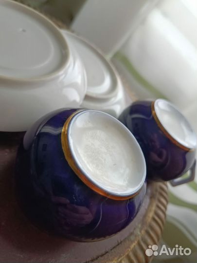 Предметы сервиза т-ва М.С. Кузнецова Д.Ф