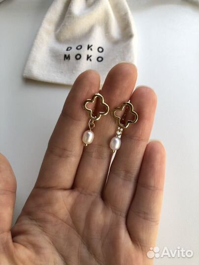 Комплект серьги и браслет