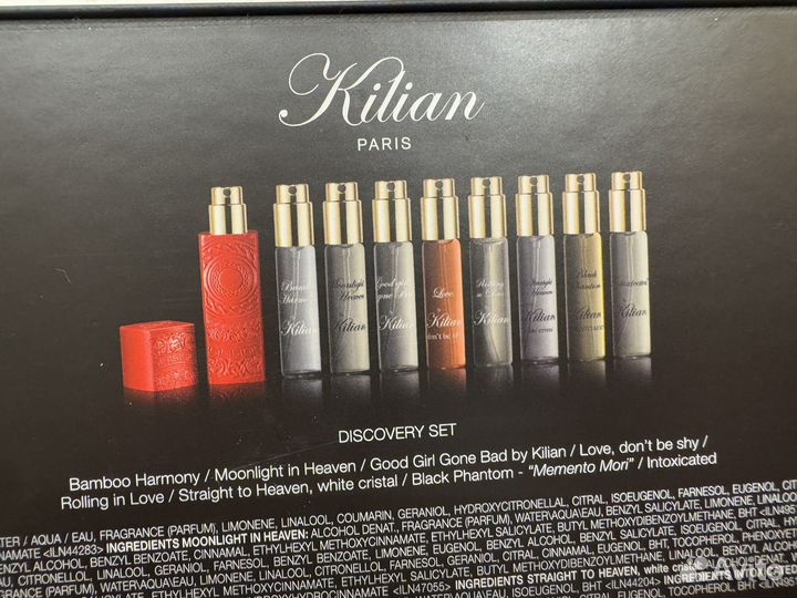 Kilian Paris discovery set из 8 ароматов