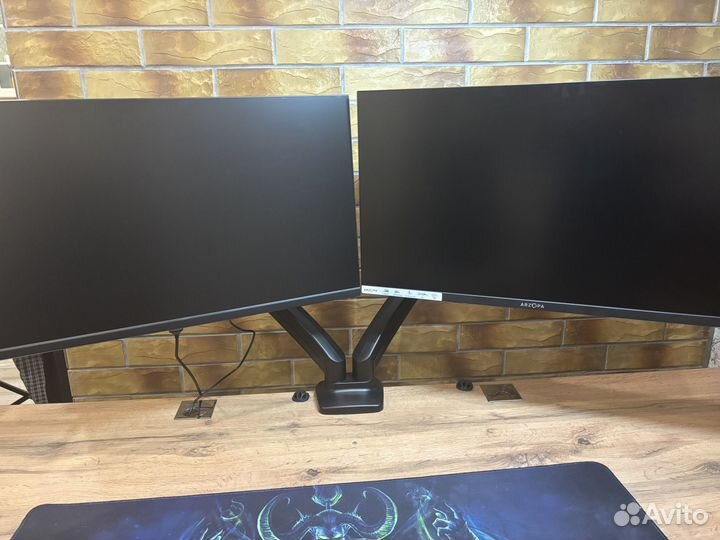 Кронштейн для 2 мониторов Onkron g160