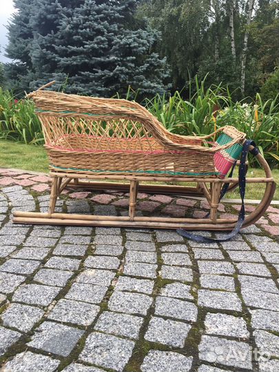 Детские зимние санки