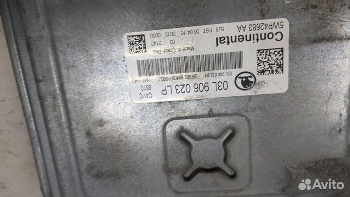 Блок управления двигателем Skoda Octavia (A5), 2012