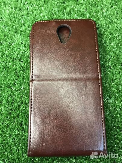 Новый кожаный чехол на HTC Desire 620