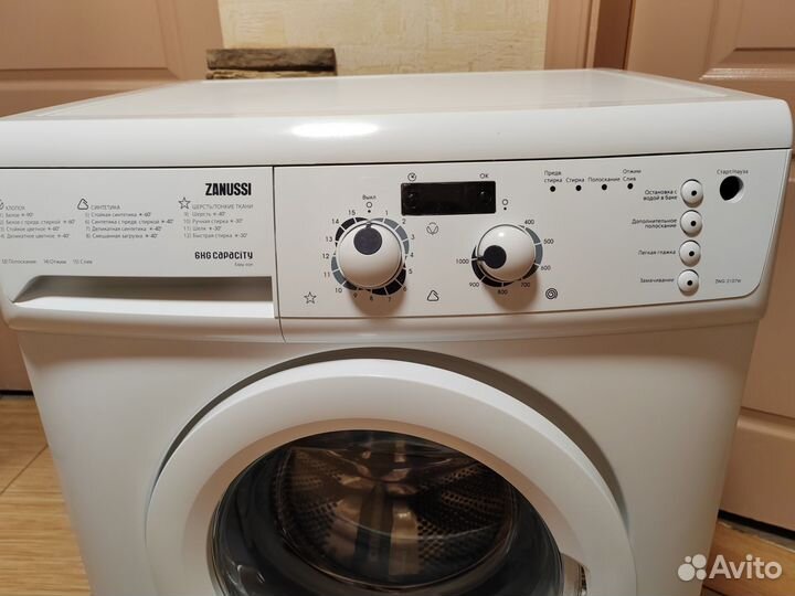 Стиральная машина Zanussi zwg 2107 w б/у