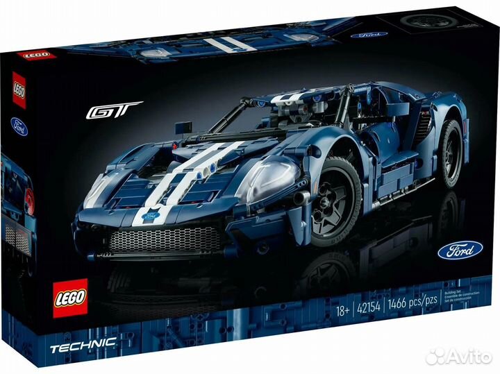 Конструктор lego Technic 42154 Форд гт 2022