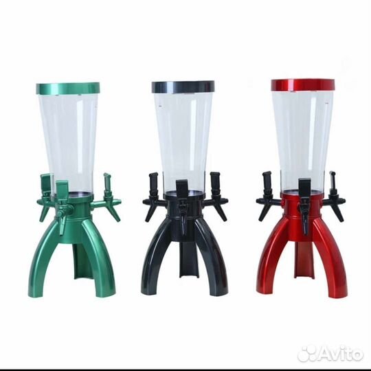 Пивная башня, Колба, Диспенсер для напитков