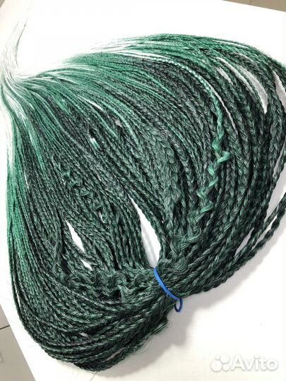 Афрокосы комплект, съёмные хвостики и косы