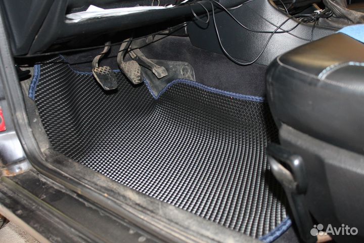 Автомобильные 3D коврики ева / EVA для Audi 80