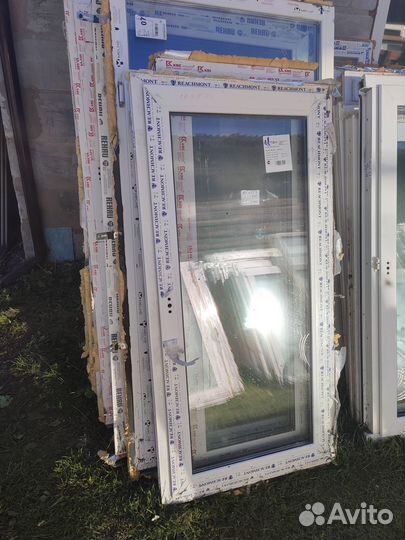 Окна б/у пвх с новостройки