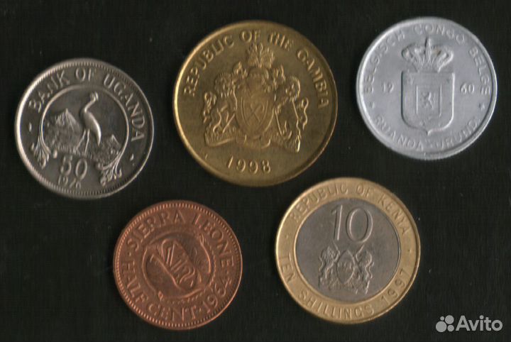 Монеты Африки