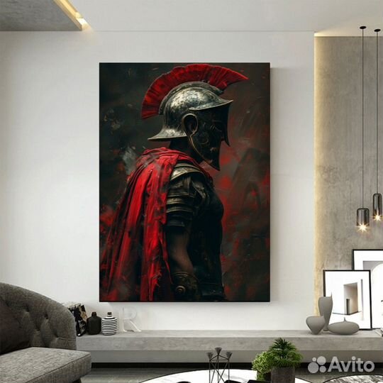 Интерьерная картина маслом Римский Воин Подборка