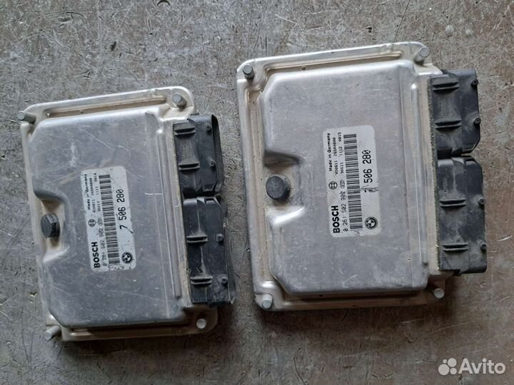 Блок управления двигателем BMW E65 E66