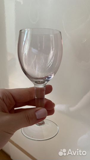 Фужеры и рюмки цветное стекло винтаж