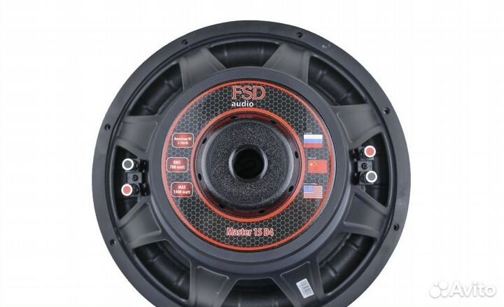 Сабвуфер 15 дюймов FSD audio master 15 D4