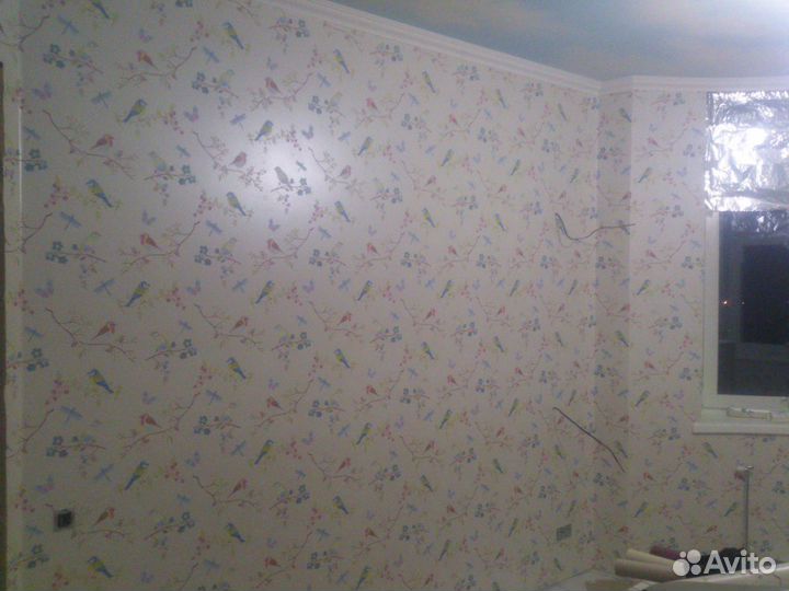 Нанесение жидких обоев. Обои. Штукатурка, шпатлёвк