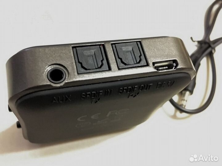 Bluetooth AptX HD ver 5.0 трансмиттер с оптикой