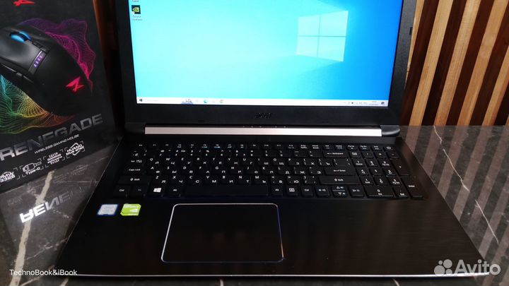 Игровой ноутбук Acer Aspire A515 на 12 Гб и 940MX