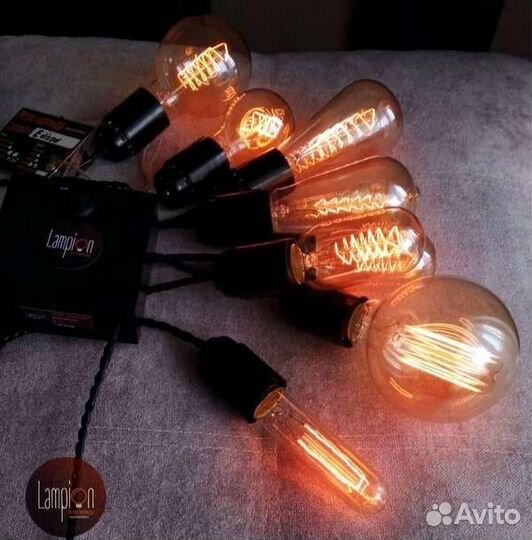 Прокат Ретро-гирлянды для свадебных мероприятий