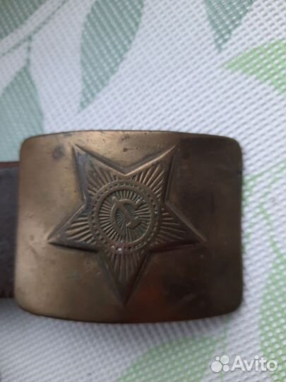 Ремень мужской солдатский СССР