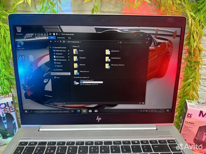 Мощный ноутбук HP 8GB/SSD/256GB/Ryzen5