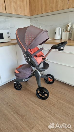 Коляска stokke 2 в 1 оригинал стокки
