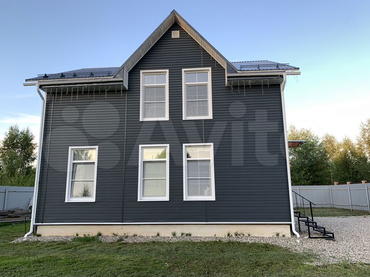 Коттедж 140 м² на участке 16 сот.