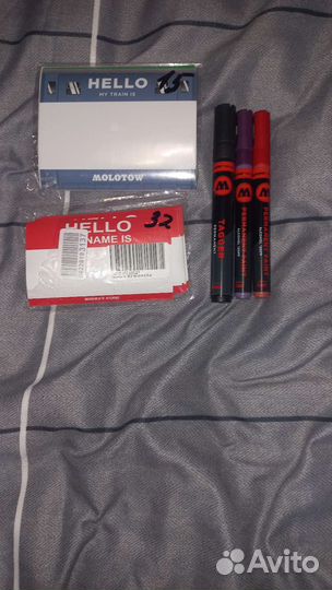 Маркеры и стикеры molotow