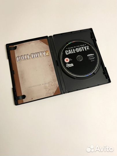 Call of Duty 2 GotY лицензия Англия DVD-box