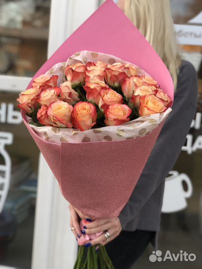 Букет Эквадорских роз для мамы