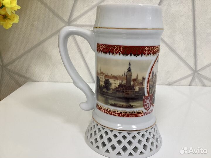 Кружка пивная Prague новая