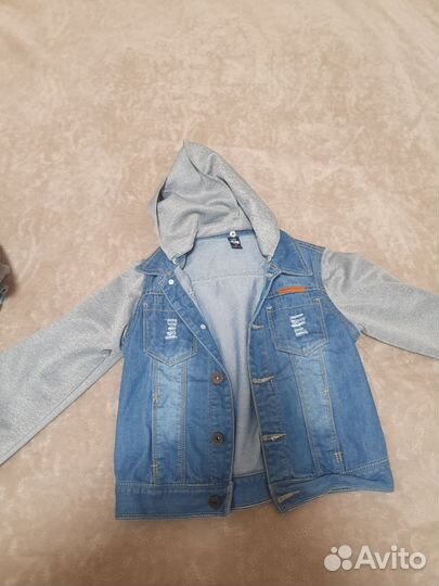 Джинсовый костюм на мальчика