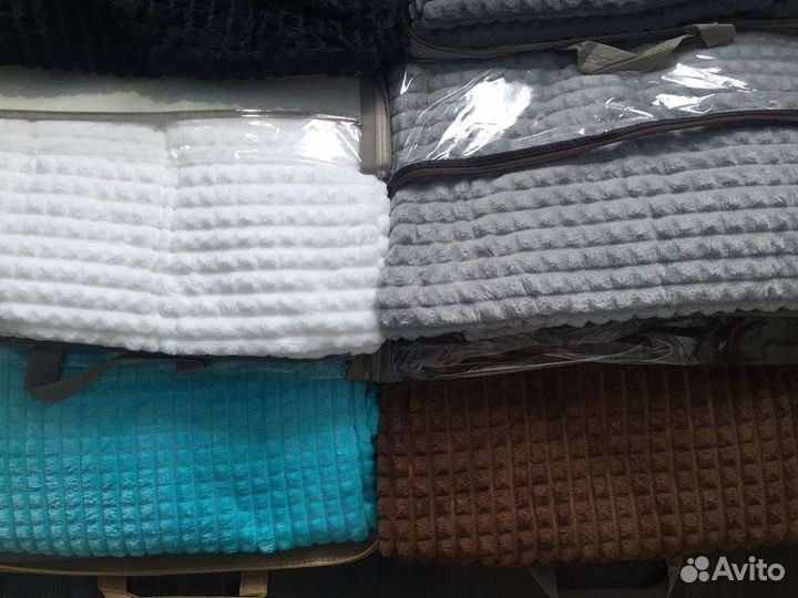 Пледы кубики евро+доставка