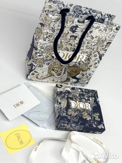Стильный комплект Dior для украшения