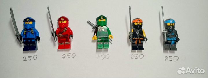 Lego ninjago фигурки